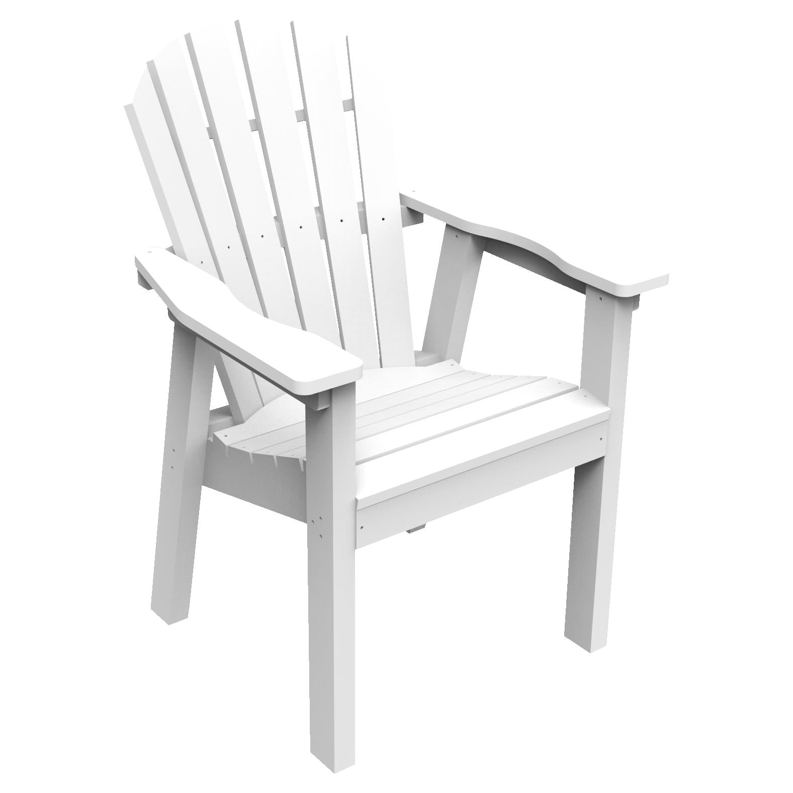 Adirondack Shellback Dining Chair by Seaside Casual โ Coastline