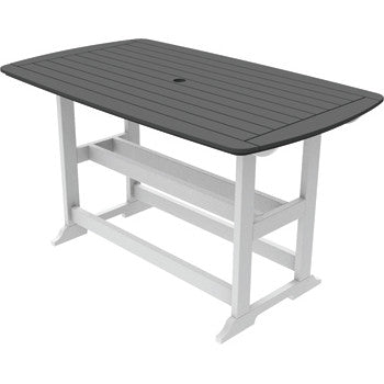 42x72 Inch Rectangular Seaside Casual Portsmouth Bar Table