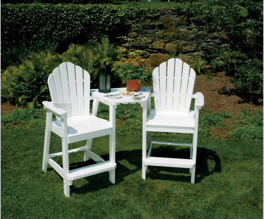 Tête-À-Tête Seating Set with Adirondack Classic Bar Chairs