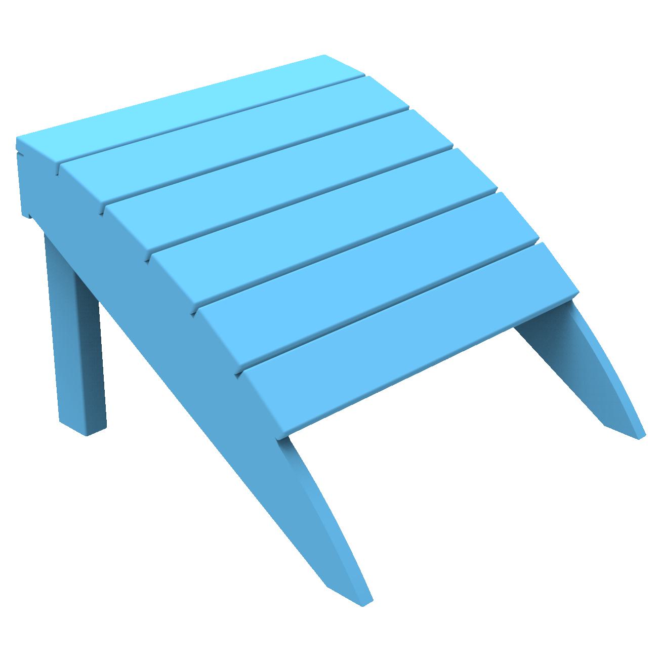 Adirondack Foot Stool by Seaside Casual