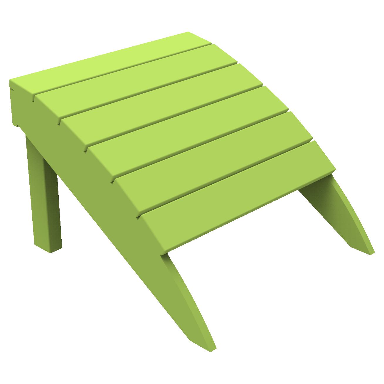 Adirondack Foot Stool by Seaside Casual