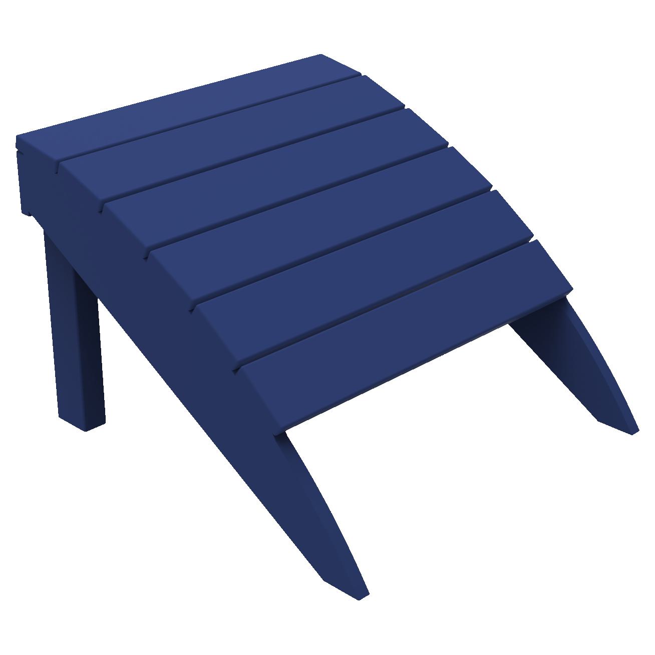 Adirondack Foot Stool by Seaside Casual