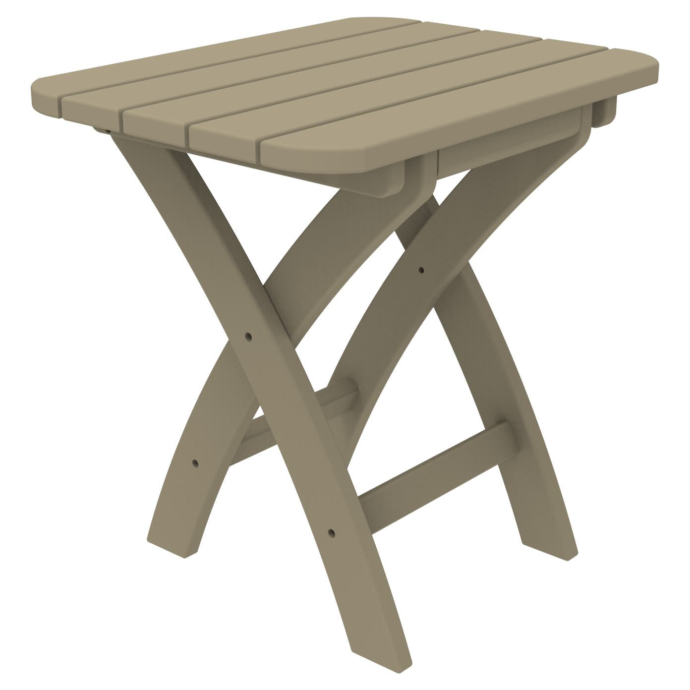 Coastline Harbor View Folding Side Table by Seaside Casual