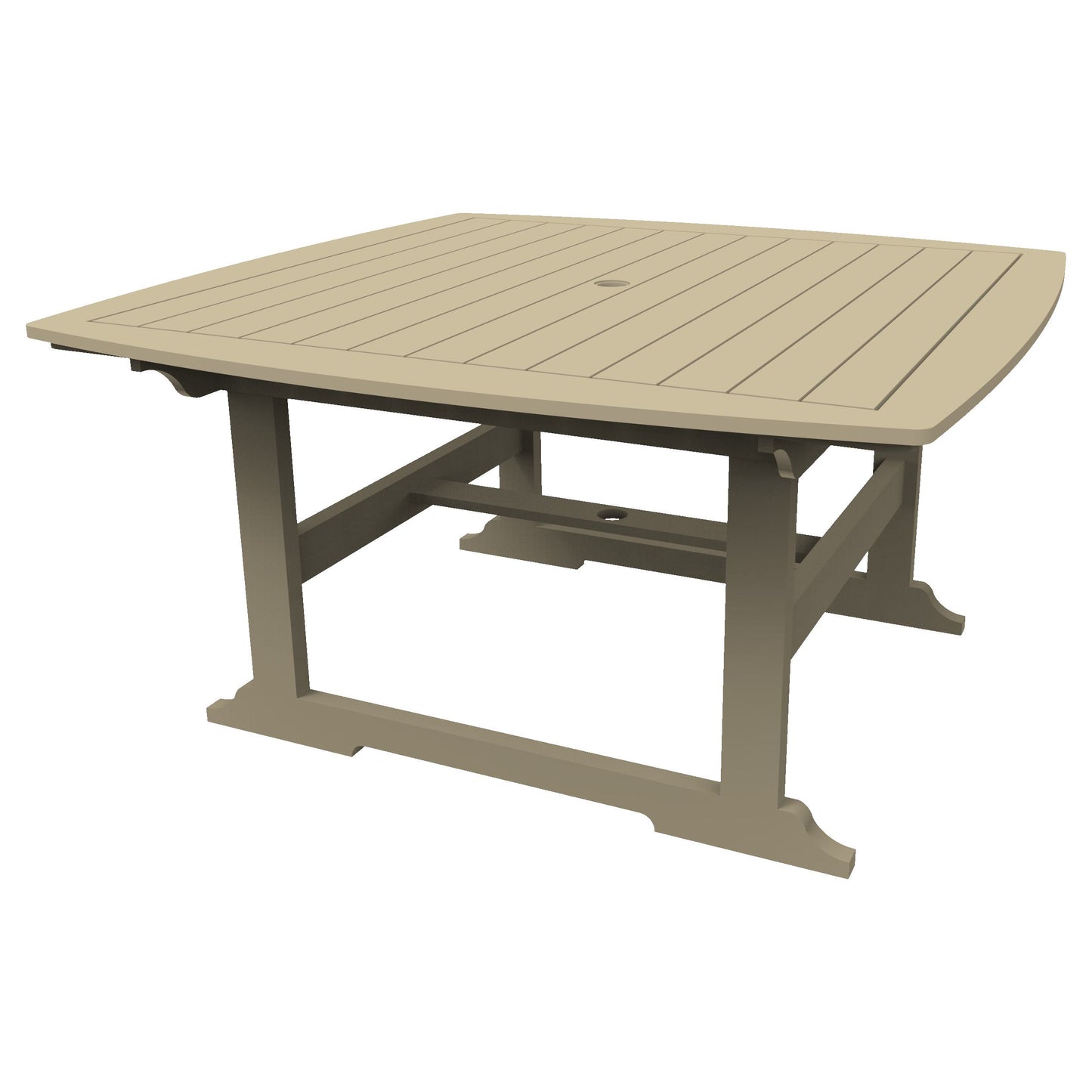 56 x 56 Inch Square Seaside Casual Portsmouth Dining Table