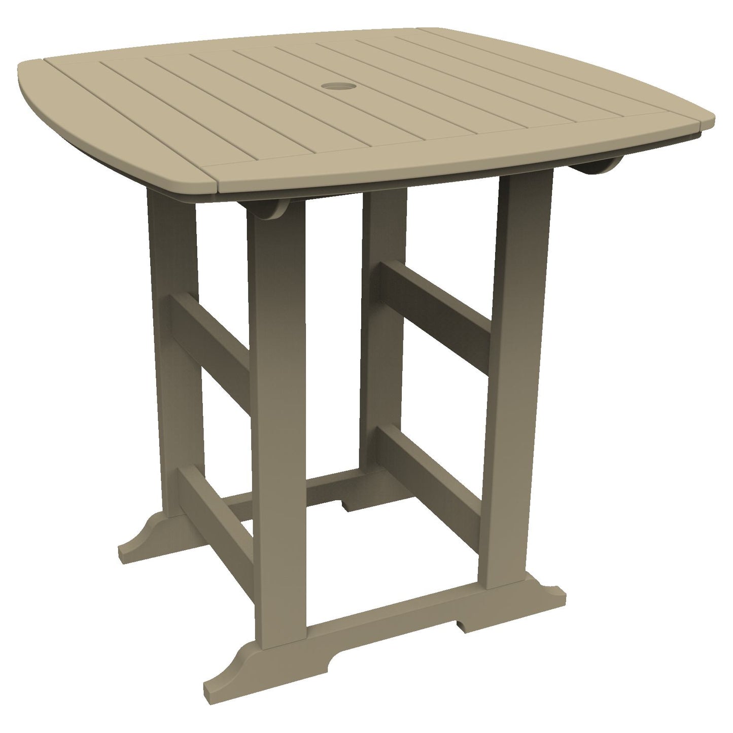 42x42 Inch Rectangular Seaside Casual Portsmouth Bar Table