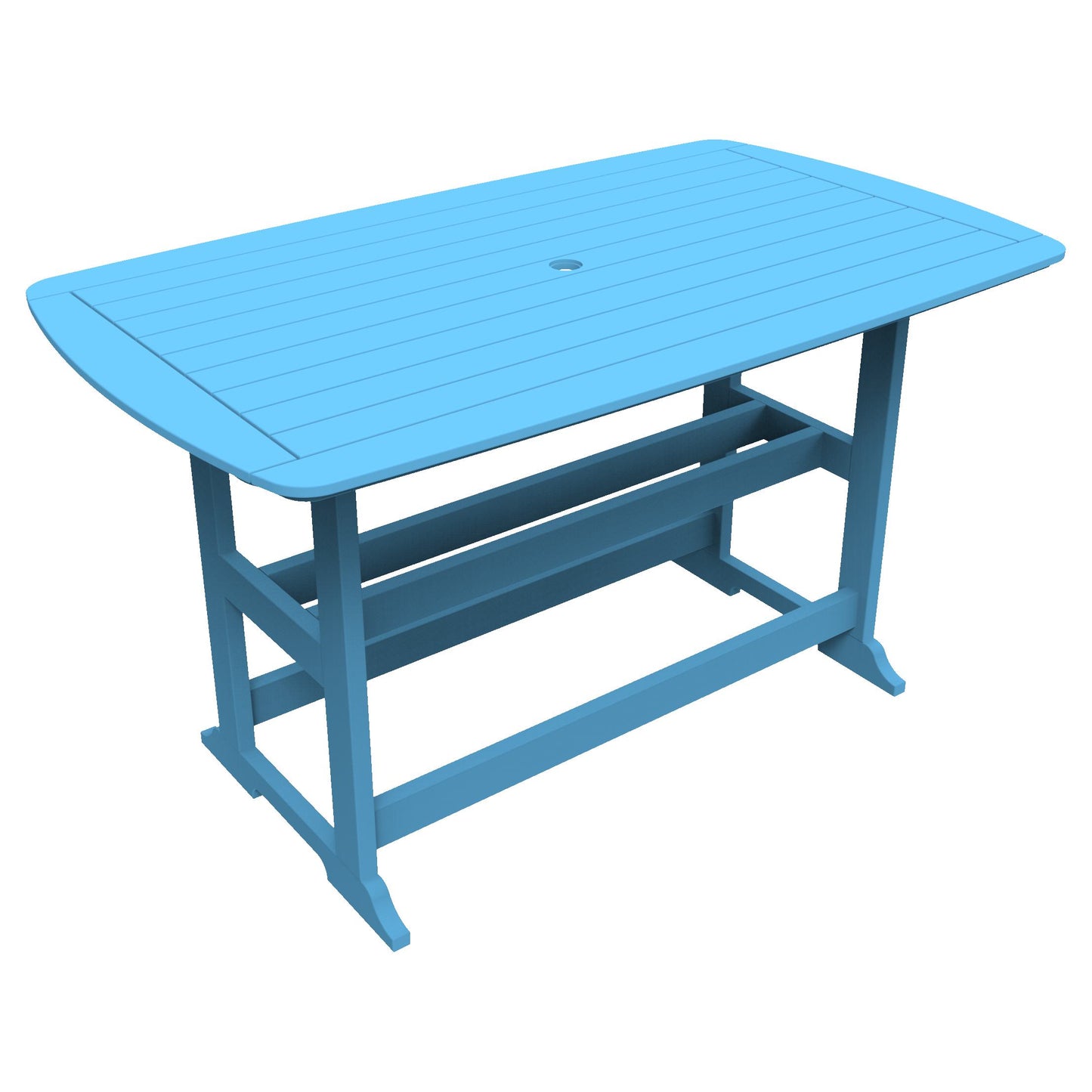 42x72 Inch Rectangular Seaside Casual Portsmouth Bar Table